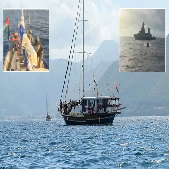 İsrail Sumud Filosu'ndaki son tekneye de saldırdı: Hak-İş Genel Başkanı Mahmut Arslan dahil tüm aktivistler alıkonuldu