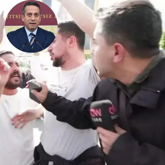 CHP'de bir skandal daha! Ali Mahir Başarır CNN Türk muhabirine saldırdı