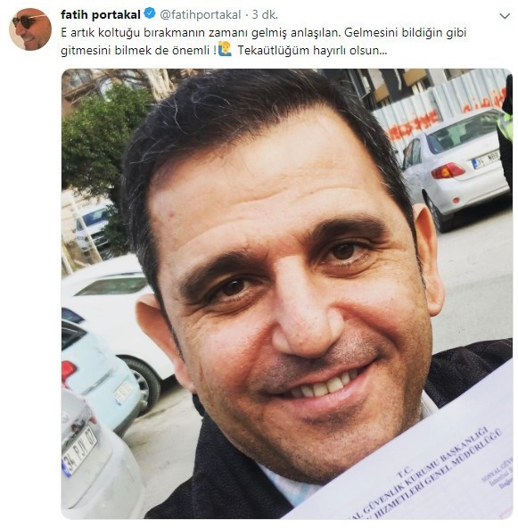 Fatih Portakal emekliliğini ilan etti!
