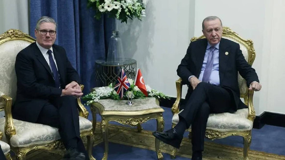 Eurofighter görüşmesi masada! Cumhurbaşkanı Erdoğan, İngiltere Başbakanı Starmer’i Külliye’de ağırladı - Resim : 3