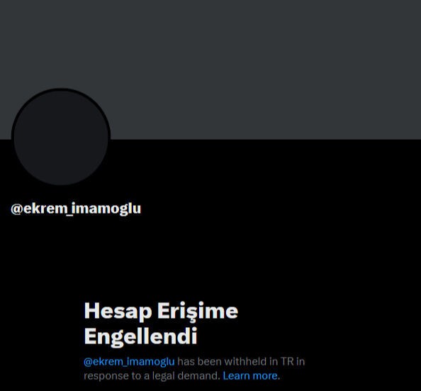 Ekrem İmamoğlu'nun X hesabına erişim engeli getirildi! Mansur Yavaş'tan dikkat çeken hamle...