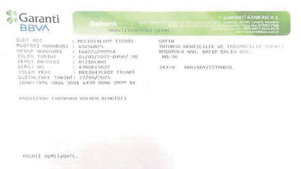 Başkanlık konutu rüşvet merkezi iddiasıyla gündemde: HTS analizleri ve dekontlar detayları açığa çıkardı - Resim : 2