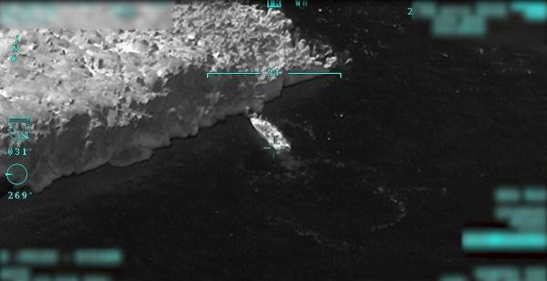 Yunanistan düzensiz göçmenleri ölüme terk etti: O anları İHA görüntüledi