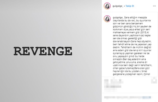 Gül Gölge: Bana gizliden hayransın!
