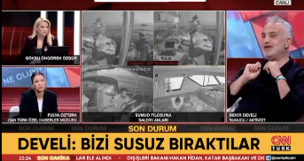 Çifte vatandaş Türk Yahudiler ifşa oldu! Biri yüzünü gizledi, adı Eray çıktı, diğeri "Yozgatlıyım" dedi! Sumud aktivisleri Bekir Develi ve Dilek Tekocak'tan çarpıcı sözler!