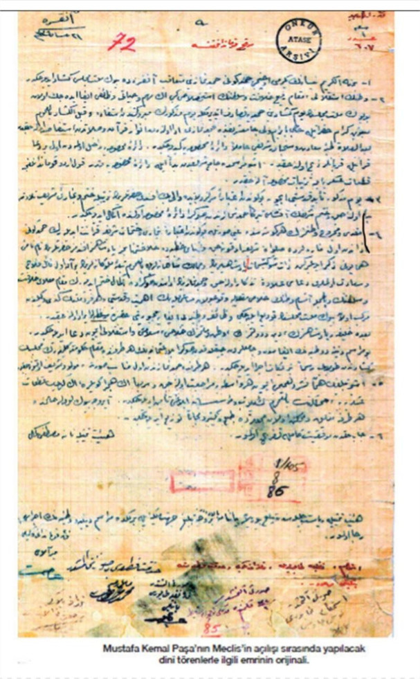 Leman Provokasyonu’na gönderme... Cumhurbaşkanı Erdoğan, Atatürk’ün TBMM’nin açılış telgrafını neden okudu? - Resim : 3