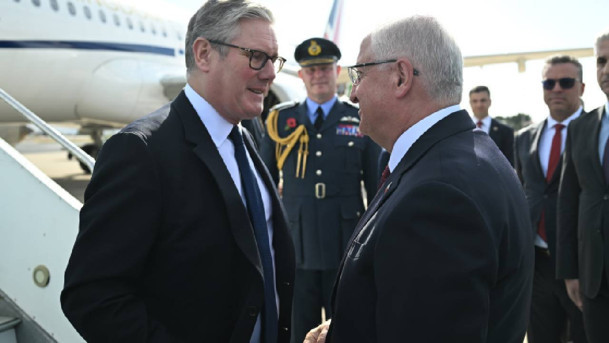 Eurofighter görüşmesi masada! Cumhurbaşkanı Erdoğan, İngiltere Başbakanı Starmer’i Külliye’de ağırladı