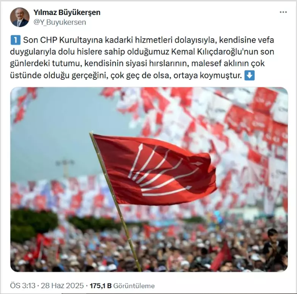 Yılmaz Büyükerşen'den Kemal Kılıçdaroğlu'na ağır sözler: Hırsı aklının üstünde! - Resim : 2