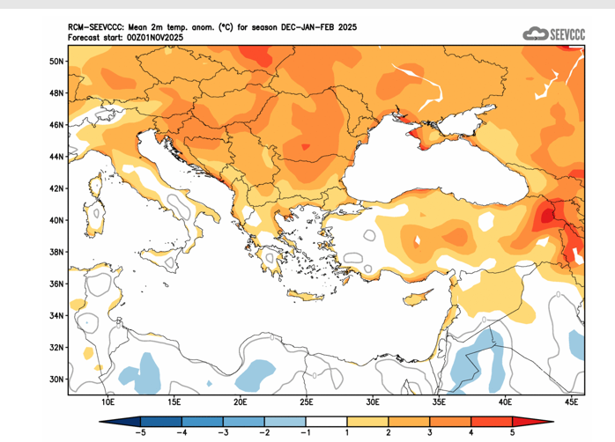 Kış geldi mi? Geldiyse hangi kış? Gösterilen 2025-26  senaryosu - Resim : 2