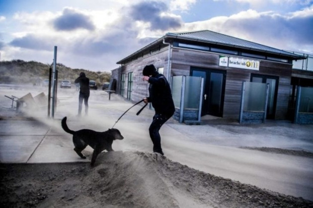 Fırtınanın vurduğu Hollanda ve Almanya'dan çarpıcı kareler... - Fotoğraf: 2