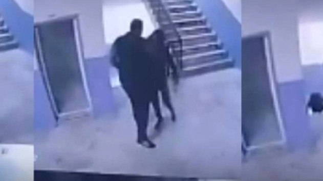 Bu nasıl eğitimci? Yakasından tuttu, aşağıya itti! Otizmli öğrenciyi merdivenlerden düşürdü - Resim : 2
