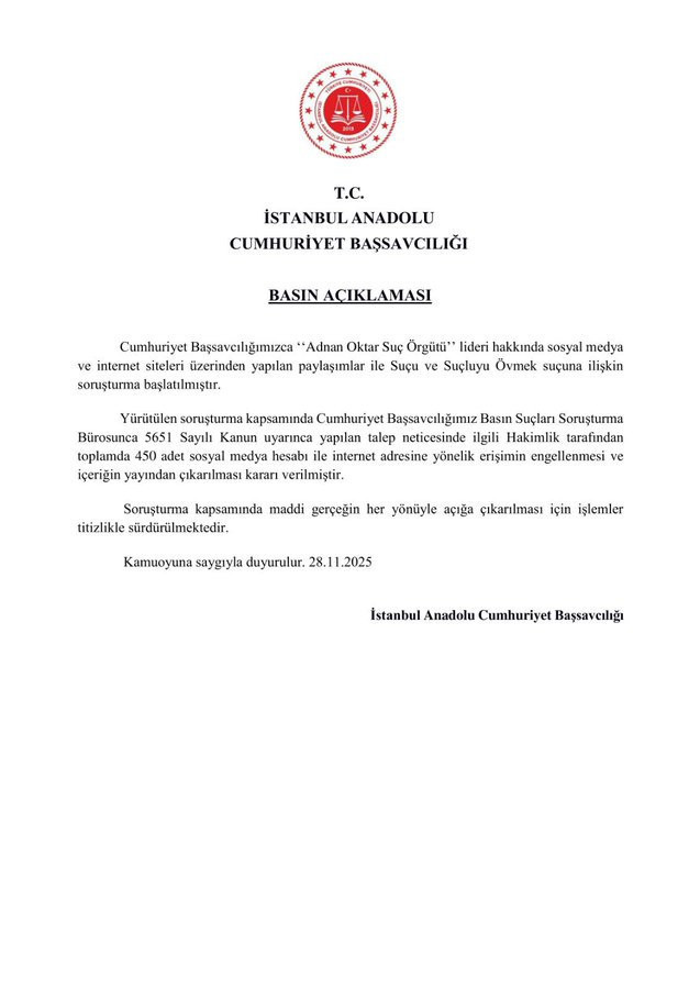 Adnan Oktar'ın trollerine operasyon! 450 sosyal medya hesabı engellendi - Resim : 2
