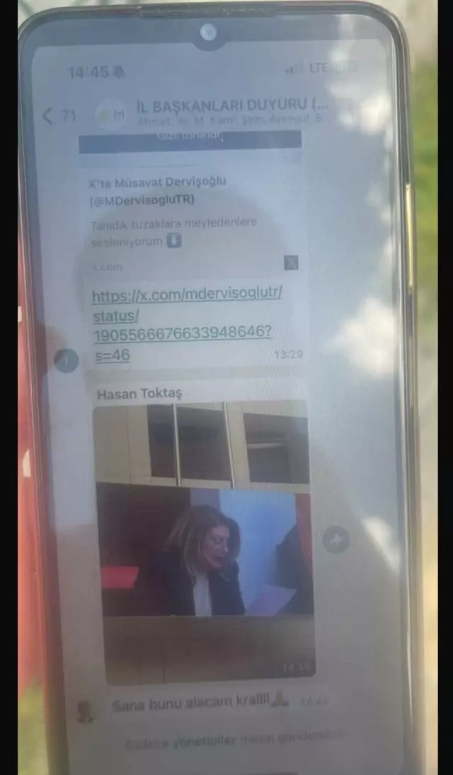 İYİ Parti WhatsApp grubunda iğrenç muhabbet! CHP'li kadın vekil hakkında skandal sözler: Sana alacam bunu kral!
