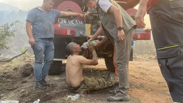 Orman yangını faciasından sağ kurtulan personelin yürek yakan feryadı... “Yanıyorum, kurtarın beni” - Resim : 3