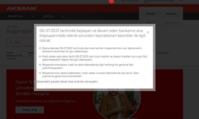 Dünya bankacılık tarihinde bir ilk: Akbank'ta sistem çökeli 32 saat oldu! - Resim : 2