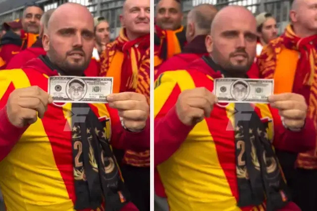 Galatasaray taraftarından Kerem Aktürkoğlu'na 'dolarlı' protesto! Öfkeleri bir türlü dinmedi! - Resim : 2