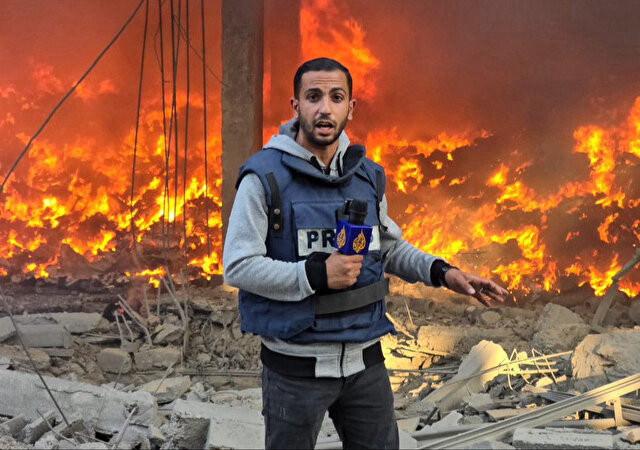 Şehit gazetecinin kızına son sözü Filistin direnişinin sembolü oldu: Tamam bir yere gitmiyoruz!