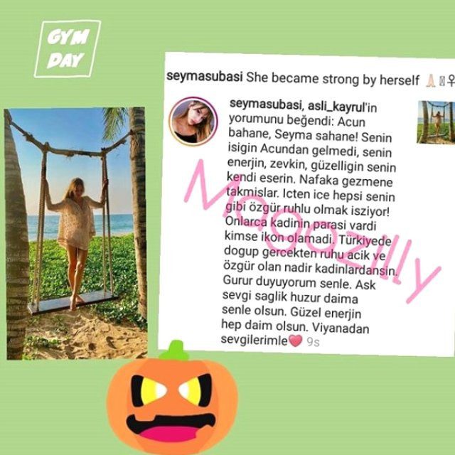 Nafaka parasıyla gezen Şeyma'dan Acun'a gönderme!