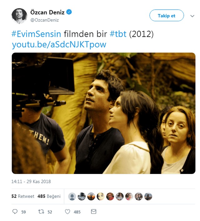 Özcan Deniz'den Fahriye Evcen'li paylaşım!
