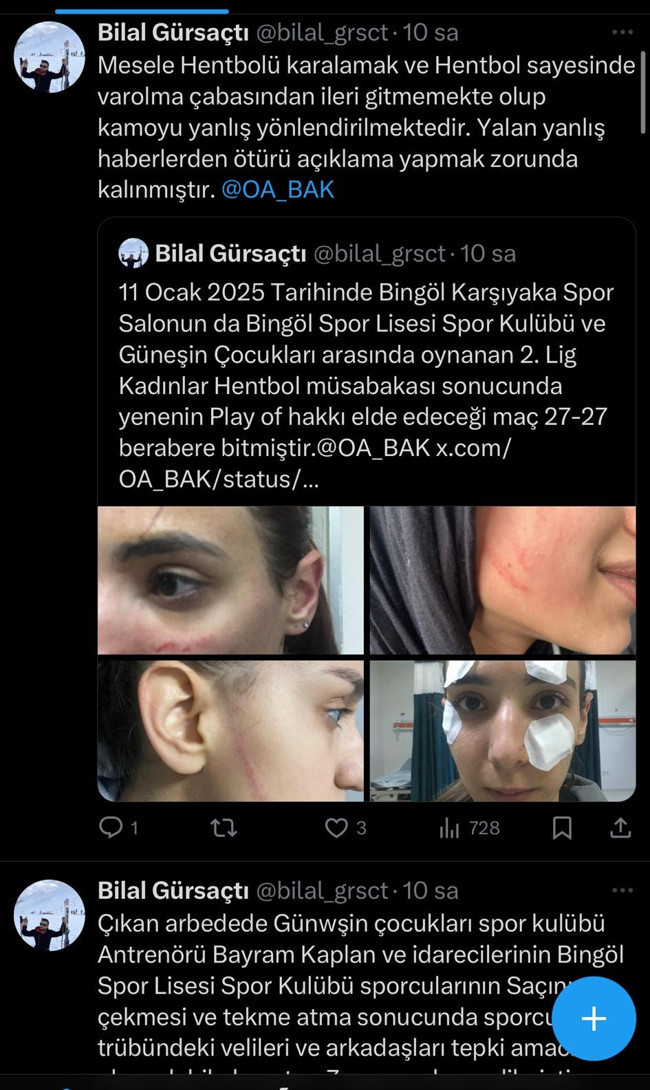 Sporda şiddet kadınlara sıçradı: Bingöl’de yaşanan arbedeyi kameralar ortaya çıkaracak! - Resim : 5