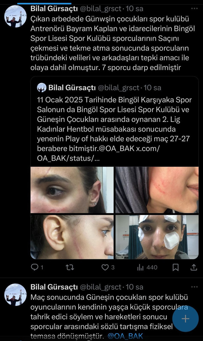 Sporda şiddet kadınlara sıçradı: Bingöl’de yaşanan arbedeyi kameralar ortaya çıkaracak! - Resim : 3