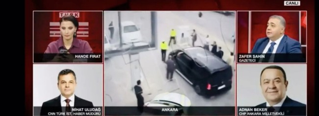 CHP’li Adnan Beker’in şoförü, otobüsü polislerin üzerine sürdü! Beker'in savunması Hande Fırat'ı çıldırttı...