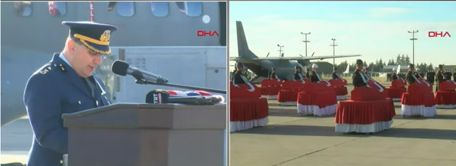 Türkiye kahraman şehitlerini uğurladı... 20 vatan evladımız Ankara'da düzenlenen törenle memleketlerine gönderildi