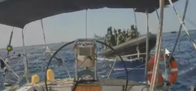 Son Sumud teknesi Marinette'e canlı yayında baskın: 4’ü Türk 6 aktivist İsrail askerleri tarafından alıkonuldu! CANLI YAYIN