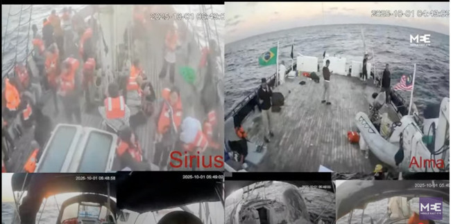 Sumud Filosu yüksek alarmda! Kimliği belirsiz gemi yaklaştı, Amiral gemisi Alma ile iletişim kesildi