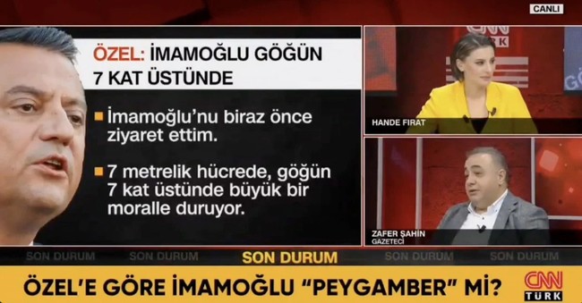 “Göğün 7 katı” benzetmesi tepki çekti! Zafer Şahin: Sıradaki açıklama Mesih İmamoğlu olur! - Resim : 2
