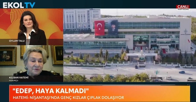 Kezban Hatemi: Nişantaşı'nda gençler iç çamaşırıyla dolaşıyor, Avrupa'da bu kadarını görmüyorum!