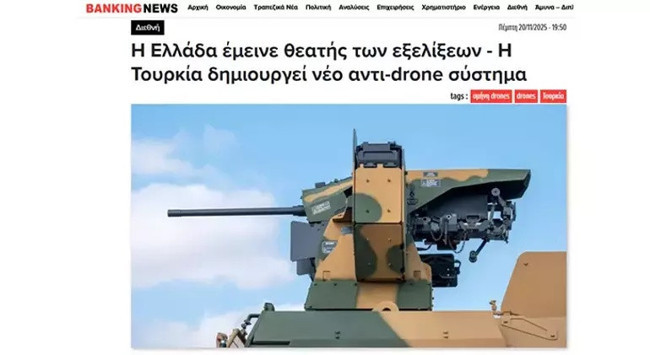 Yunan'a TOLGA şoku! İtiraf gibi manşet: Seyirci kaldık, lider artık Ankara!