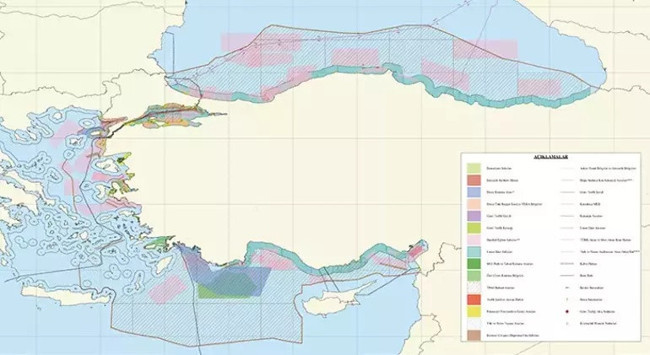 AB’nin yayımladığı skandal haritaya Türkiye’den tokat gibi yanıt! "Oldubittiyi kabul etmiyoruz, çabaları sonuçsuz kalacak"