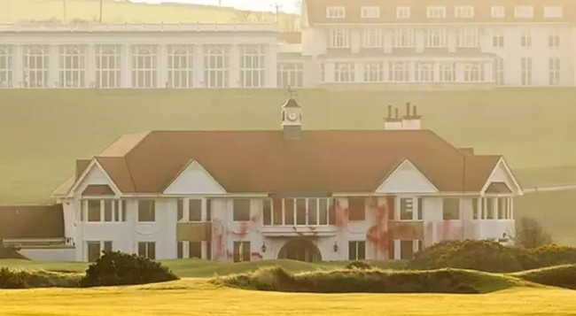 Skandal Gazze planının intikamını Trump'ın golf sahasından aldılar! "Gazze satılık değildir" - Resim : 2