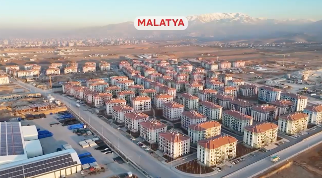 6 Şubat deprem felaketinin yaraları sarılıyor! Yeni konutların yüzde 100'ünün yapımı başlandı! İşte bölgede yapılan konut ve iş yerlerinde son durum...