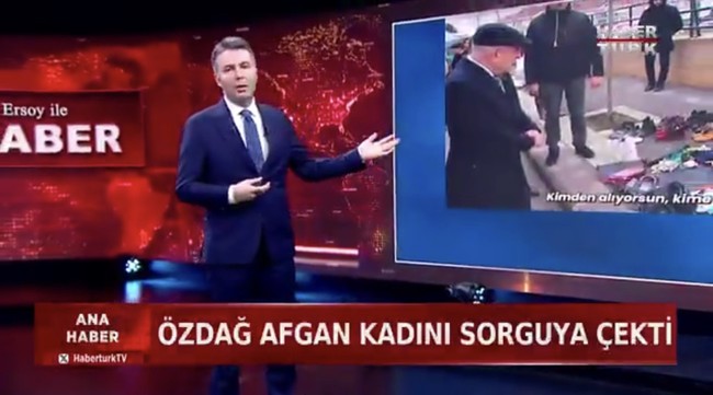 Sığınmacı karşıtı Ümit Özdağ'ın Afgan kadınla pazardaki diyaloğu tepki çekti!