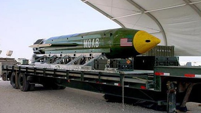 ABD, İsrail'e 'tüm bombaların anası' olan MOAB'ı gönderecek! Hedefte İran mı var?
