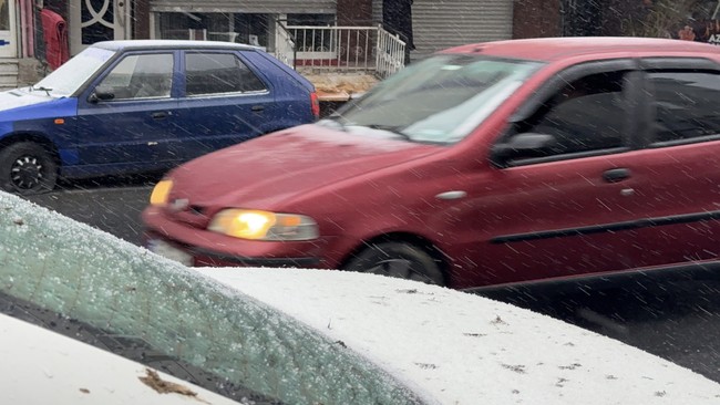 Beklenen kar İstanbul'a giriş yaptı! İstanbul Havalimanı yolu beyaza büründü... Kar kaç gün yağacak? - Resim : 3