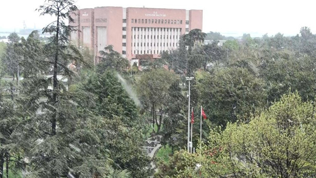 Samsun’da nisan kışı: Kar yağışı şaşırttı - Resim : 3