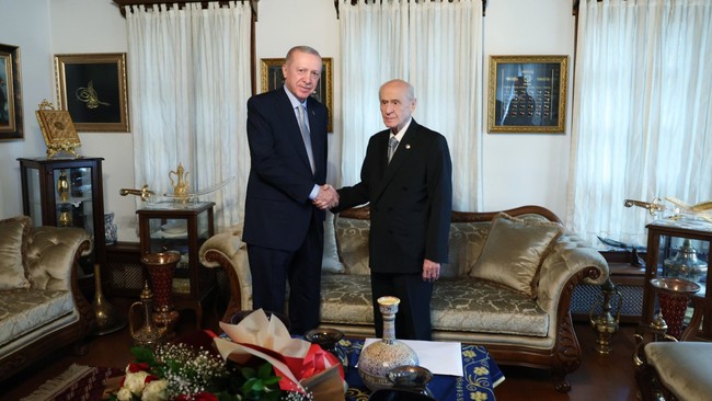 117 gün sonra ikili zirve! Cumhurbaşkanı Erdoğan-Bahçeli görüşmesinin perde arkası! Gündem: Terörsüz Türkiye
