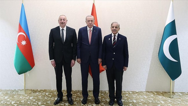 Erdoğan’dan üçlü zirvede net mesajlar: Gazze için İsrail’e baskı artırılmalı, bölgemiz kana doymuştur