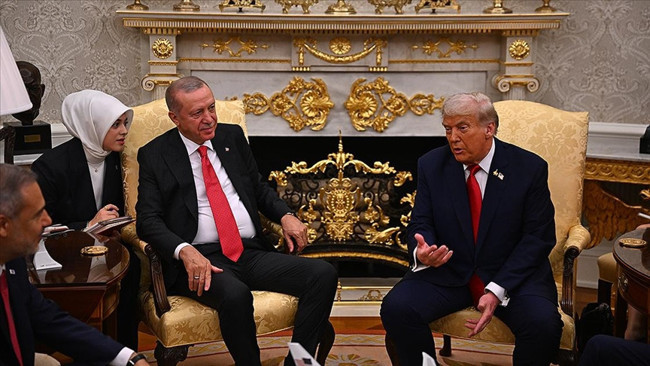 F-35, Gazze ve ticaret… Cumhurbaşkanı Erdoğan'dan Trump zirvesi sonrası mesaj: Trump açık konuşmayı seviyor, Gazze için anlayış birliğine vardık! - Resim : 2