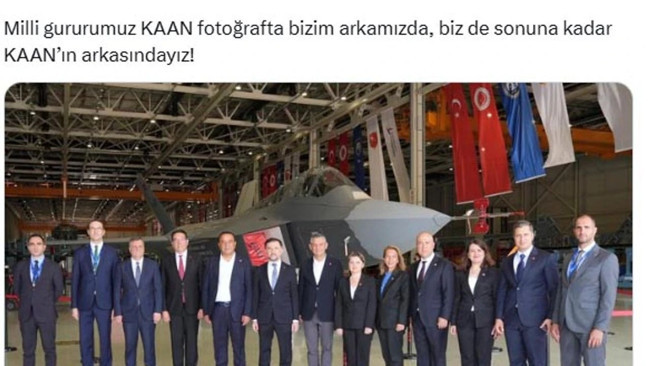 CHP lideri Özgür Özel'den sürpriz KAAN çıkışı: Milli gururumuzun arkasındayız!