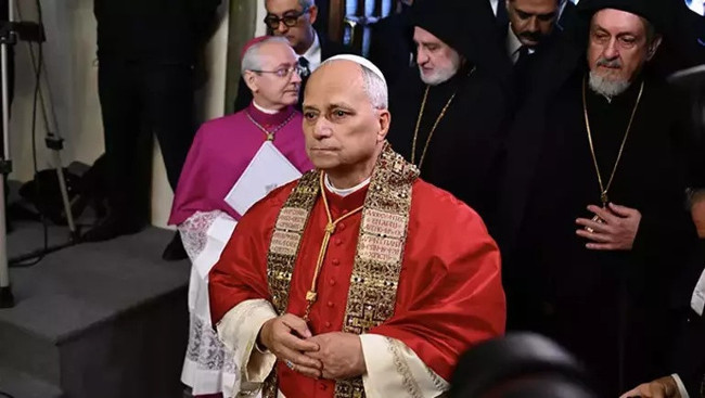 Papa 14. Leo, İstanbul’da Ahmet Minguzzi’nin babasıyla bir araya geldi! "Ahmet, Müslümanların da kardeşlik meleği" - Resim : 3