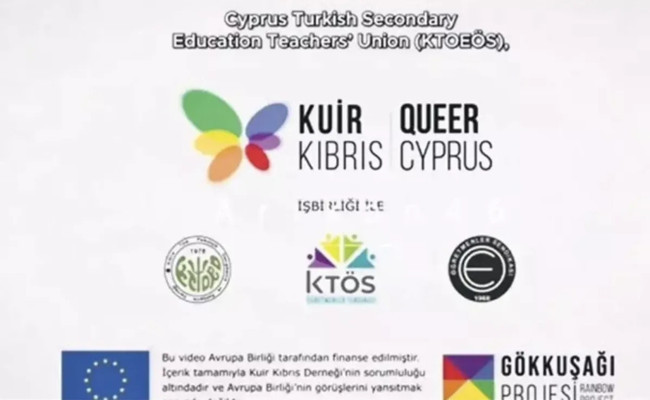 KKTC’de başörtüsü yasağı skandalı büyüyor: AB fonlu LGBT dernekleri liselere girdi! Öğrencilere eşcinsel içerikli faaliyetler düzenlendi... - Resim : 2