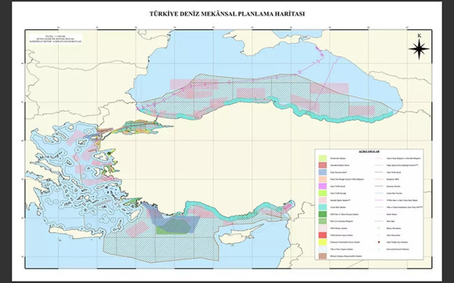 Türkiye’den Ege’de deniz parkı atağı: Yunanistan’ın tek taraflı ilanına karşı iki yeni koruma alanı haritaya işlendi!