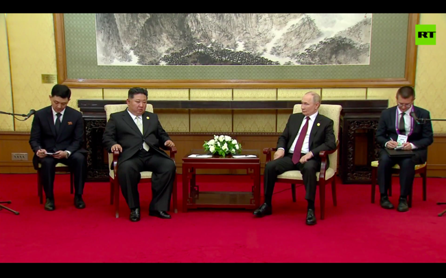 Casusluk filmi gibi sahne! Putin-Kim görüşmesi sonrası şaşırtan detay: Saniyeler içinde tüm izleri yok ettiler!