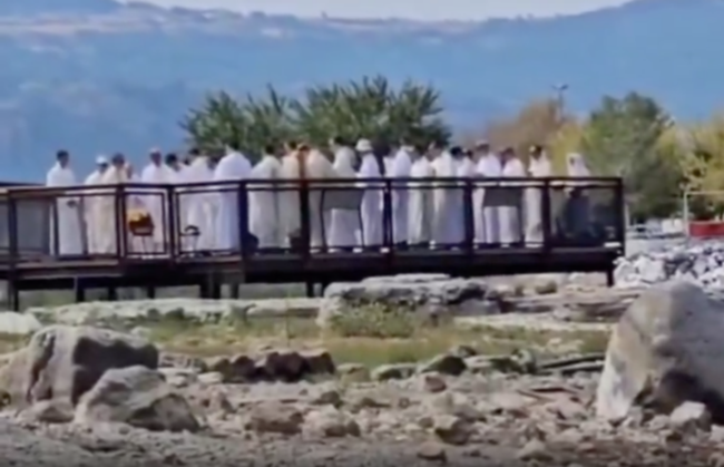 İznik Gölü’nde Katolik ayini! Papa’nın ziyareti öncesi hazırlık başladı