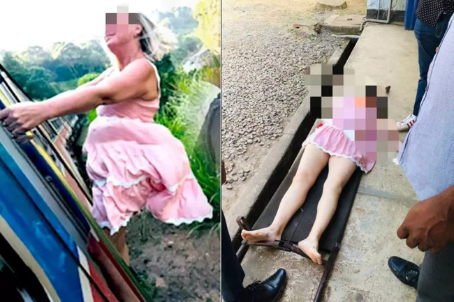 Fotoğraf çektirirken feci şekilde can verdi! Vagondan sarkan kadın, yere düşerek öldü... - Resim : 2