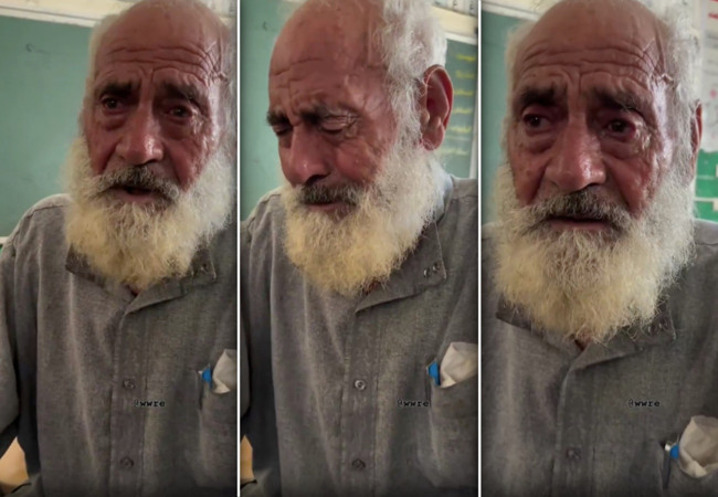 Cibaliye mülteci kampında kalan yaşlı adam zulmü gözyaşlarıyla anlattı: Ailemden 70 kişiyi yaktılar!